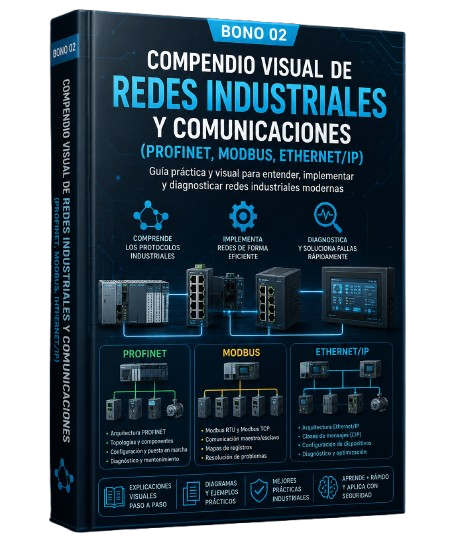 Bono 02 - Compendio Visual de Redes Industriales y Comunicaciones (Profinet, Modbus, Ethernet/IP)