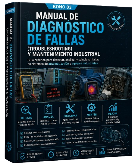Bono 03 - Manual de Diagnóstico de Fallas (Troubleshooting) y Mantenimiento Industrial