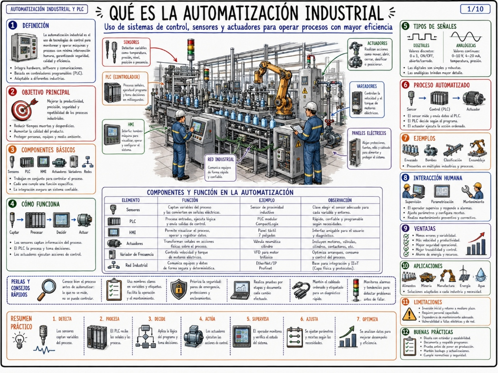 Qué es la Automatización Industrial