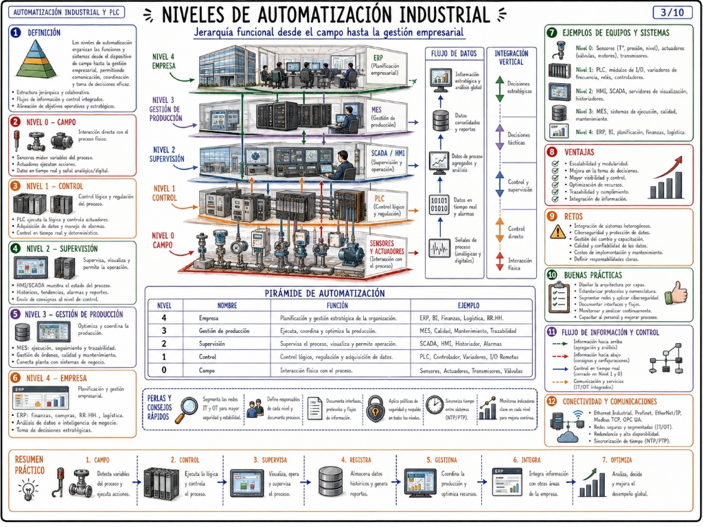 Niveles de Automatización Industrial